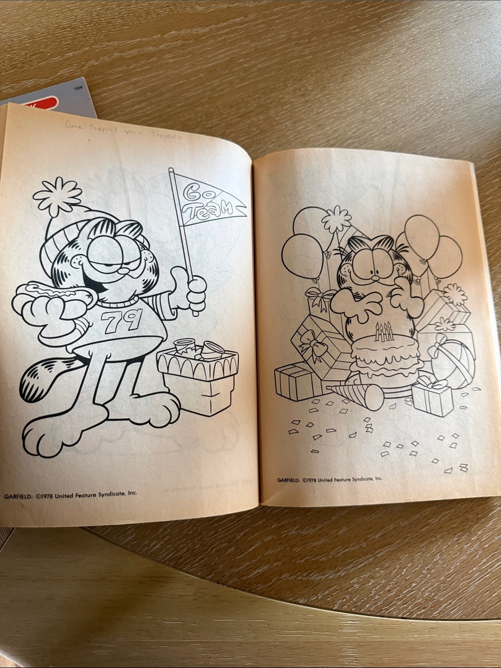 Vintage Tiny Toons and Garfield Coloring Books USED - Picture 13 of 16